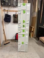 Systainers zgan, Doe-het-zelf en Verbouw, Kratten en Dozen, Ophalen, Zo goed als nieuw, 60 cm of meer, Minder dan 35 cm