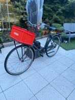 Knappe stads/ shop fiets met slot en verlichting, Gebruikt, Ophalen, 53 tot 56 cm