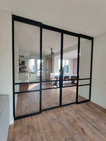 ensuite deuren staal & glas beschikbaar voor biedingen