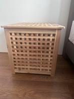 Ikea Hol Kist - Bijzettafel/Nachtkastje, Ophalen, Minder dan 45 cm, Minder dan 55 cm, Vierkant