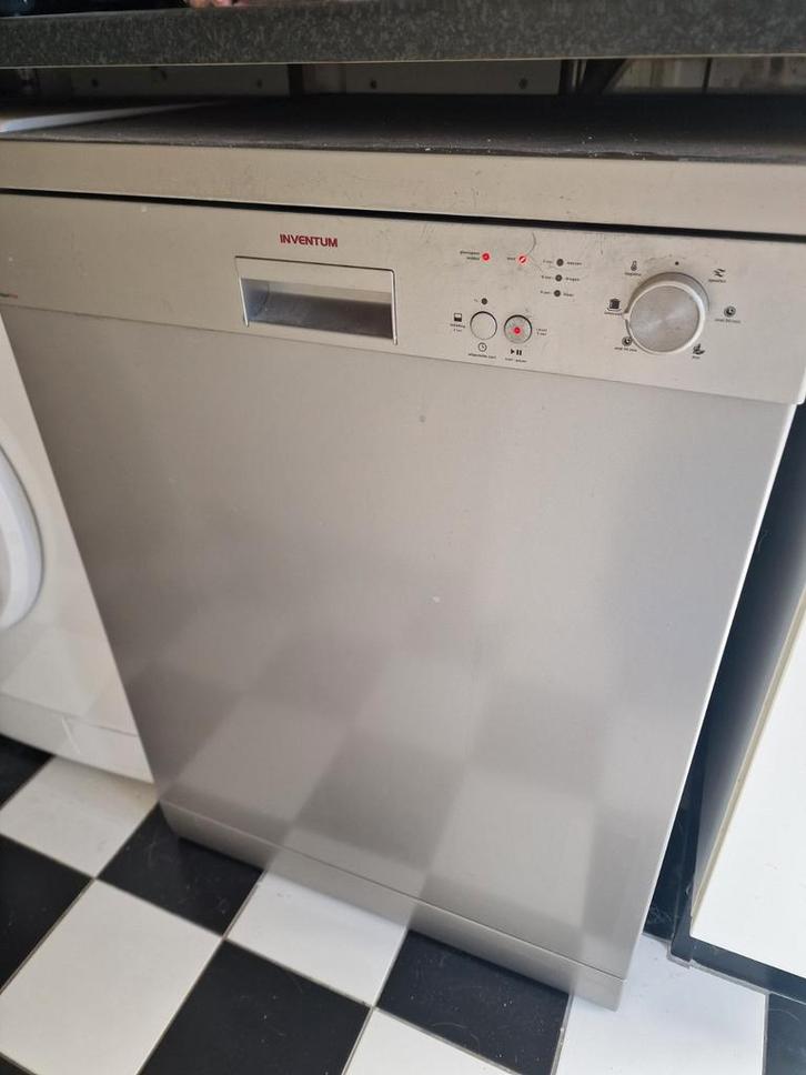 Inventum Vrijstaande Vaatwasser - Gebruikt, Witgoed en Apparatuur, Vaatwasmachines, Gebruikt, Vrijstaand, 85 tot 90 cm, 60 cm of meer