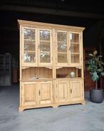 Antieke grenenhouten buffetkast | Winkelkast | Keuken #2351, Antiek en Kunst, Ophalen of Verzenden