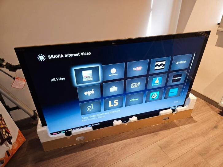 Sony Bravia KDL-60NX720 60 inch LED TV, Audio, Tv en Foto, Televisies, Gebruikt, LED, 100 cm of meer, Full HD (1080p), Sony, 50 Hz