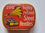 Highly Refined steel needles Grammofoon naalden blikje Vol, Ophalen of Verzenden, Zo goed als nieuw, Overige
