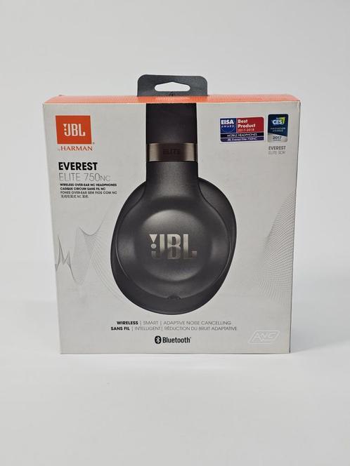 JBL Everest Elite 750NC - Draadloze on-ear koptelefoon Zwart, Audio, Tv en Foto, Koptelefoons, Zo goed als nieuw, Over oor (circumaural)