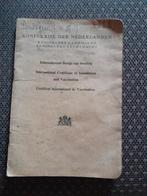 Landmacht papierlotje verlofpas  jaren 50, Ophalen of Verzenden, Landmacht, Nederland