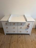 Ikea Hemnes ladekast met 8 lades - wit gebeitst, Kinderen en Baby's, Kinderkamer | Commodes en Kasten, Ophalen, 70 cm of meer
