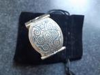 Tribale zilverkleurige armband Uzbekistan Antiek, Ophalen of Verzenden, Gebruikt, Zilver, Overige materialen