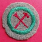 scouting Vaardigheidsinsigne Verkenners HANDIGE JONGEN vilt, Verzenden, Zo goed als nieuw, Embleem, Speld of Insigne