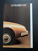 Folder / poster CITROËN CX + prijslijst 1975, Ophalen of Verzenden, Zo goed als nieuw, Citroën