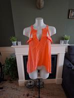BCBGMAXAZRIA mooie koraal zijde 36 top S Gratis Verzenden, Verzenden, Oranje, Bcbgmaxazria, Zo goed als nieuw