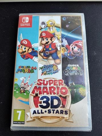 Sealed* super Mario 3D all-stars voor de Nintendo switch beschikbaar voor biedingen