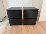 IKEA malm nachtkastjes 2 stuks, Huis en Inrichting, 50 tot 100 cm, Zo goed als nieuw, Minder dan 100 cm, 25 tot 50 cm