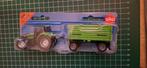 Siku Deutz tractor met Aanhanger, Hobby en Vrije tijd, Modelauto's | 1:87, Ophalen of Verzenden, Zo goed als nieuw, Hijskraan, Tractor of Landbouw