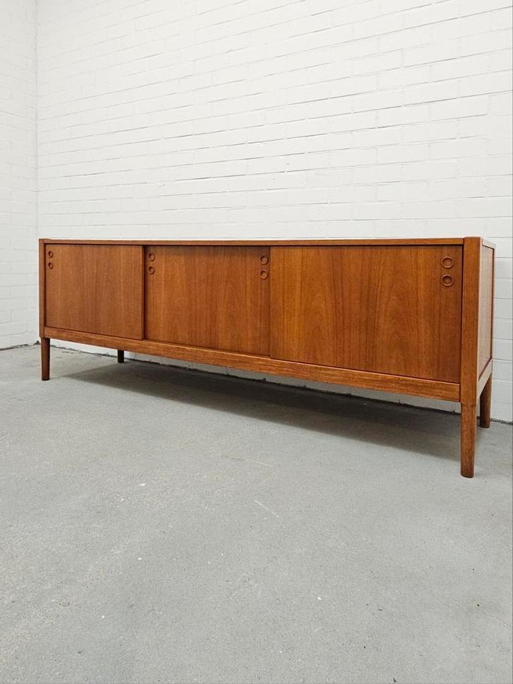 Vintage dressoir dressoirkast lowboard wandkast kast, Huis en Inrichting, Kasten | Dressoirs, Gebruikt, 150 tot 200 cm, 50 tot 75 cm