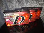 TDK D60 casette, Cd's en Dvd's, Cassettebandjes, Ophalen, 2 t/m 25 bandjes, Overige genres, Nieuw in verpakking