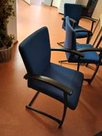 10 blauwe stoelen gratis (Leiden), Huis en Inrichting, Fauteuils, Ophalen, Zo goed als nieuw, 75 tot 100 cm