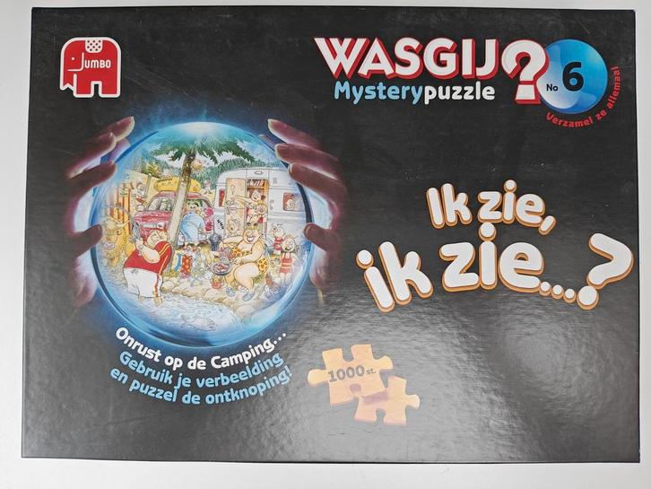 Wasgij Mystery 6 - Ik Zie...? Puzzel 1000 Stukjes, Hobby en Vrije tijd, Denksport en Puzzels, Zo goed als nieuw, Legpuzzel, 500 t/m 1500 stukjes