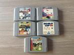 5 Games voor de Nintendo 64, 3 spelers of meer, Ophalen of Verzenden, Sport, Vanaf 3 jaar