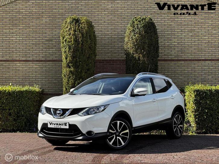Nissan Qashqai 1.2 Tekna Aut.*Pano*Leder*360-Camera*Cruise*C, Auto's, Nissan, Bedrijf, Te koop, Qashqai, 360° camera, ABS, Achteruitrijcamera