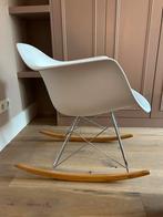 Witte Schommelstoel, Huis en Inrichting, Stoelen, Ophalen, Gebruikt, Wit, Metaal
