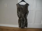 hele mooie korte jumpsuit met tijger print maat 40 merk quiz, Ophalen of Verzenden, Zo goed als nieuw, Maat 38/40 (M), Bruin