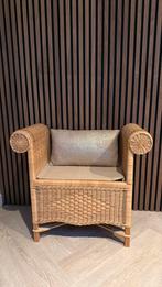 Rotan Bankje ZGAN, Ophalen, Eenpersoons, Minder dan 75 cm, Riet of Rotan