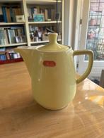 Melitta koffiepot pastelgeel jaren 60 vintage, Overige typen, Ophalen of Verzenden, Zo goed als nieuw, Overige stijlen