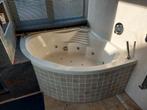 Jacuzzi whirlpool hoekbad - 140 x 140 cm, Ophalen, Gebruikt, Met bad