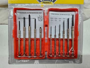 Precisie Schroevendraaier Set - 11 delig beschikbaar voor biedingen