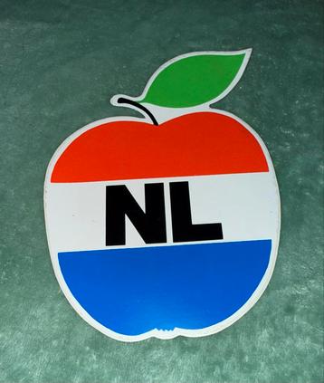 Nederlandse Appel Sticker NL beschikbaar voor biedingen