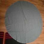 2 groene ronde tafelkleden doorsnede 180cm, Huis en Inrichting, Ophalen of Verzenden, Zo goed als nieuw, Rond, Binnen