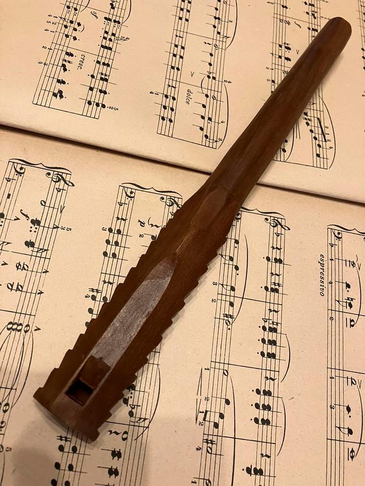 Antieke herdersfluit blokfluit, Muziek en Instrumenten, Blaasinstrumenten | Blokfluiten, Zo goed als nieuw, Overige typen, Ophalen of Verzenden