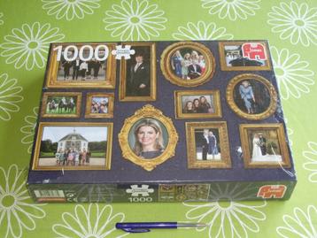 Nieuw in seal: het Koningshuis puzzel jumbo 1000 stukjes beschikbaar voor biedingen