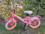 Loekie princess fiets 12,5 inch, Ophalen, Zo goed als nieuw, Minder dan 16 inch, Zijwieltjes