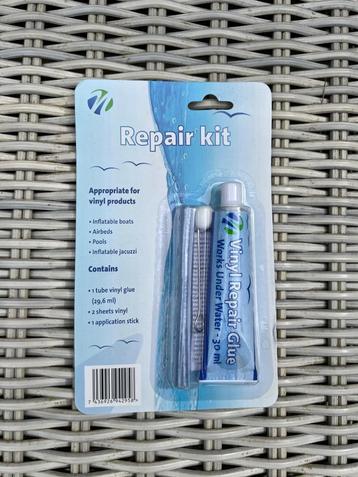 Reparatiekit voor zwembad, luchtbed e.d. beschikbaar voor biedingen