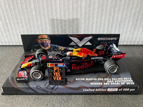 ✅ Max Verstappen 1:43 editie 57 Winner Abu Dhabi GP 2020, Verzamelen, Automerken, Motoren en Formule 1, Nieuw, Formule 1, Ophalen of Verzenden
