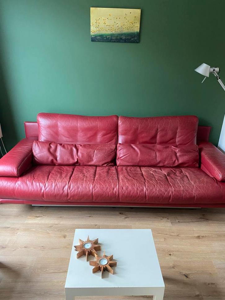 Rolf Benz 6500 3-zitsbank, Huis en Inrichting, Banken | Bankstellen, Gebruikt, Rechte bank, Driepersoons, 200 tot 250 cm, 75 tot 100 cm