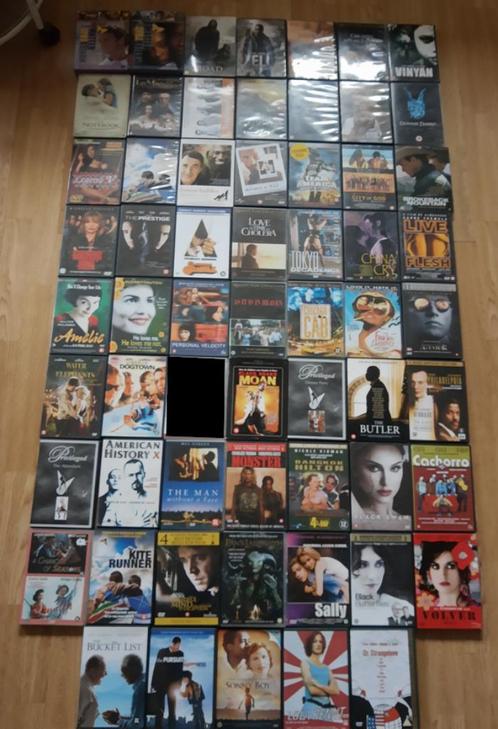 Partij Collectie 60x FILMHUIS, DRAMA & OVERIGE FILMS / DVD's, Cd's en Dvd's, Dvd's | Filmhuis, Zo goed als nieuw, Overige gebieden