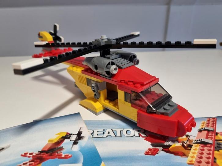 Lego Creator 5866 Rotor rescue, Kinderen en Baby's, Speelgoed | Duplo en Lego, Zo goed als nieuw, Ophalen of Verzenden