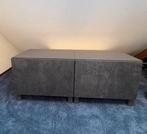 2x IKEA Besta kastjes met glasplaat, Ophalen, Kunststof, Gebruikt, 50 tot 100 cm