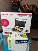Contactgrill CG616 - Perfect voor Panini's!, Ophalen of Verzenden, Vaatwasmachinebestendig, Gebruikt, Tafelgrill