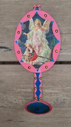 Kandelaar , beschermengel uit Mexico., Ophalen of Verzenden, Zo goed als nieuw, Overige materialen, Minder dan 25 cm