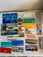 Peugeot flyers per modeljaar 1960-1984, Ophalen of Verzenden, Gelezen, Peugeot