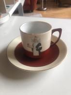Cacao Droste kopjes, schotels en gebakschoteltje, Gebruikt, Ophalen of Verzenden, Overige stijlen, Kop(pen) en/of Schotel(s)