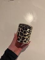 PTMD theelicht houder panter zwart goud h&m home zara ikea, Ophalen, Overige materialen, Zwart, Zo goed als nieuw