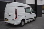 Ford Transit Custom 2.0 TDCI 130PK L1H2 Automaat EURO 6 - Ai, Auto's, Bestelauto's, Stof, Gebruikt, 4 cilinders, Wit