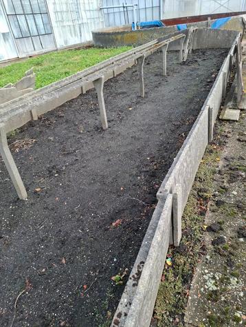 betonnen kweekbakken beschikbaar voor biedingen