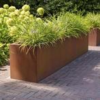 Nieuwe Cortenstaal Plantenbak 250x90x100cm, Tuin en Terras, 100 cm of meer, Nieuw, Metaal, 60 cm of meer
