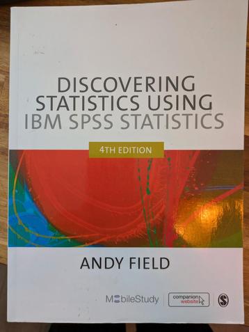 Discovering Statistics SPSS - Andy Field 4 ed  beschikbaar voor biedingen